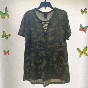 size L camo shirt